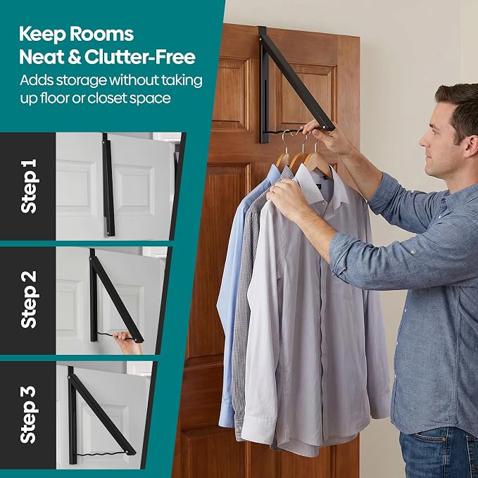 HOLDN’ STORAGE Over The Door Hanger - Image 6