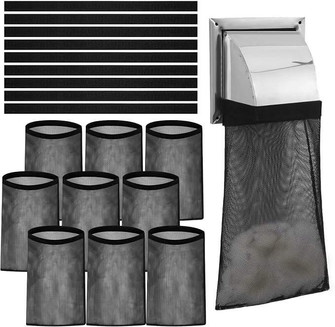 9Pcs Dryer Vent Lint Catcher Bags, Lint Trap Catcher by HTZNHXT