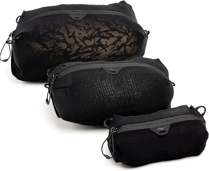 Peak Design Ultralight Packing Cube Bundle, Stretchy Mesh Cubes by PeakDesign