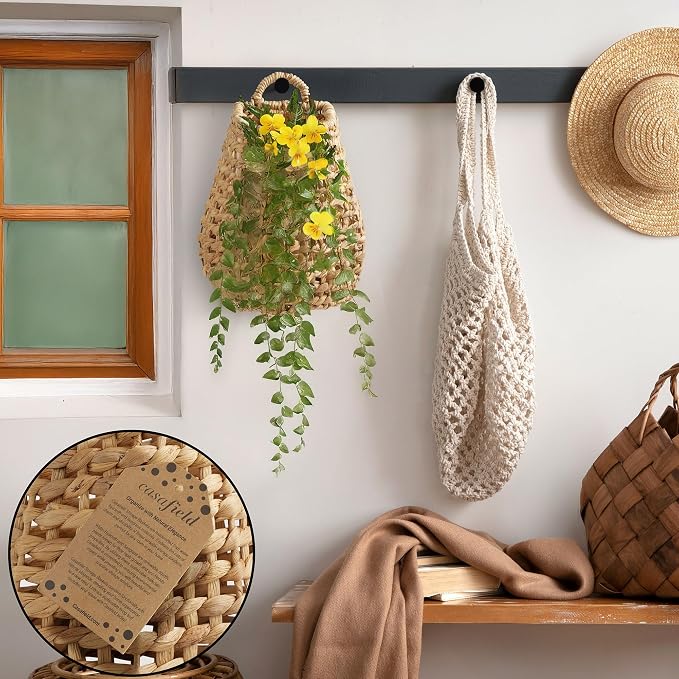 Casafield Open Weave Wall Hanging Basket - Image 2
