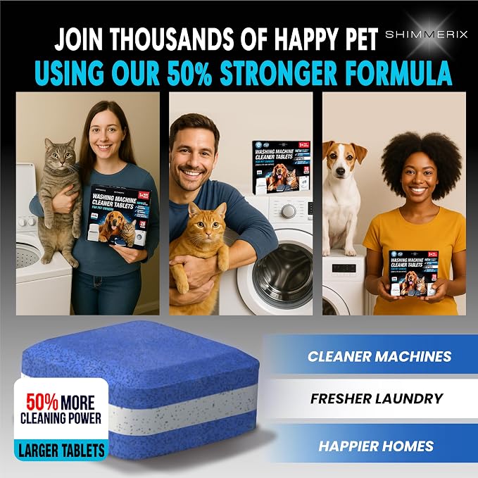 Washing Machine Cleaner New Ultra Pro Tablets 50% Stronger Formula - Image 7