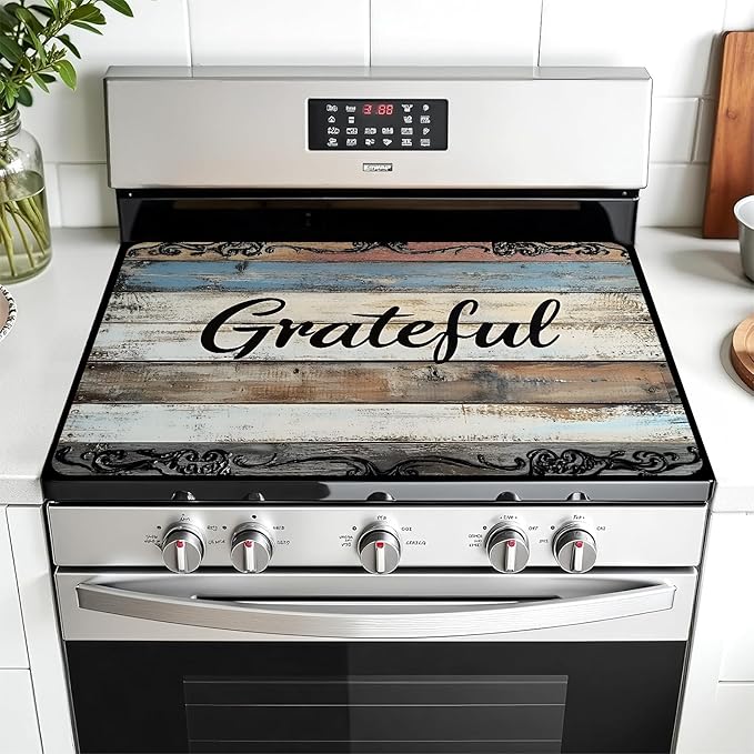 Multi-Design Stove Top Cover for Glass/Electric Stoves by AOHMPT