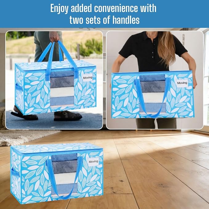 VENO 6 Pack Moving Bags, Storage Bins - Image 5