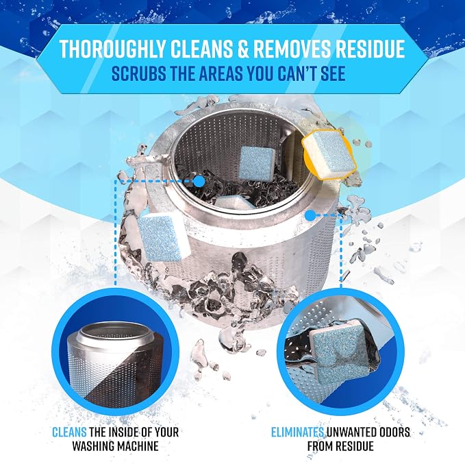 ACTIVE Washing Machine And Dishwasher Cleaning Tablets Bundle - Image 4