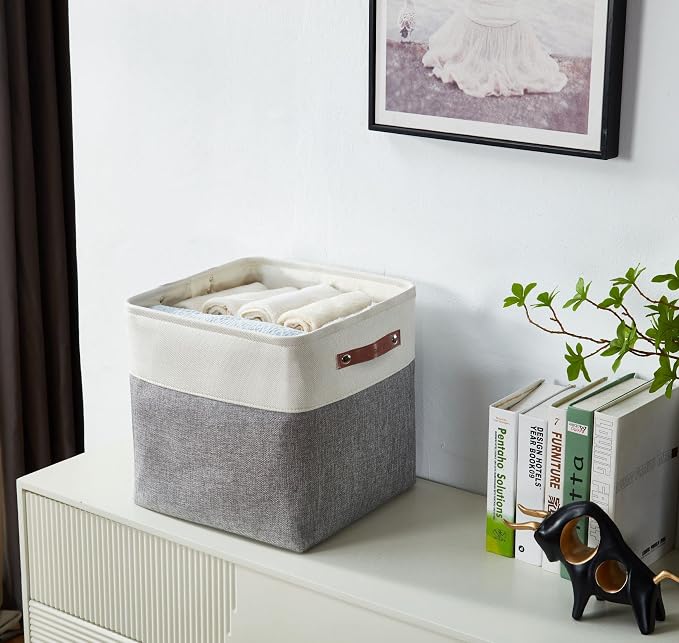 DECOMOMO Storage Cubes, 11x11 Cube Storage Bins, Baskets - Image 9