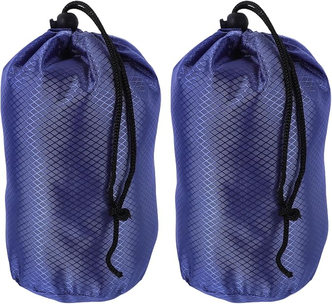 SUPVOX 2pcs Compression Storage Bags: Oxford Cloth Drawstring Stuff Sacks by SUPVOX