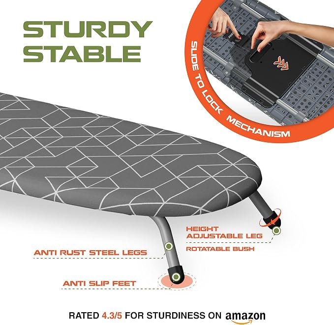 XABITAT Table Top Ironing Board - Image 2