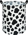 KUNRO Round Laundry Gift Basket Storage Hamper, Clothes Storage Organizer Bins by KUNRO
