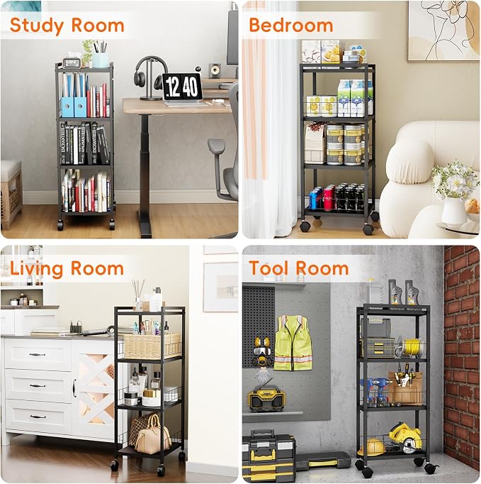 Expandable Slim Storage Cart - Image 7
