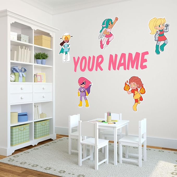 Oliver's Labels Premium Personalized Life Sized Wall Decal - Image 2