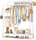 Double Rods Clothes Rack Clothing Rack by DecorateYourHome
