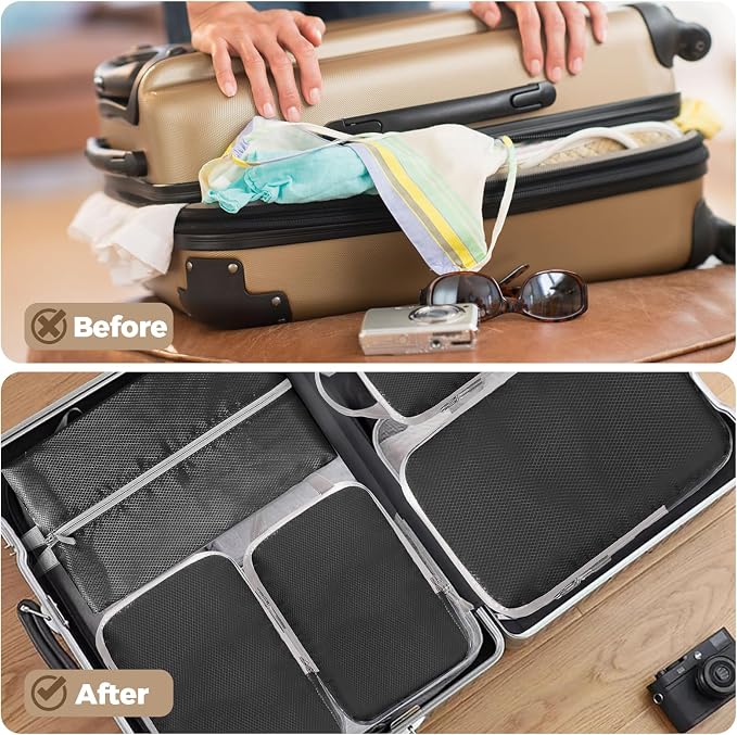4 Set Compression Packing Cubes - Image 4