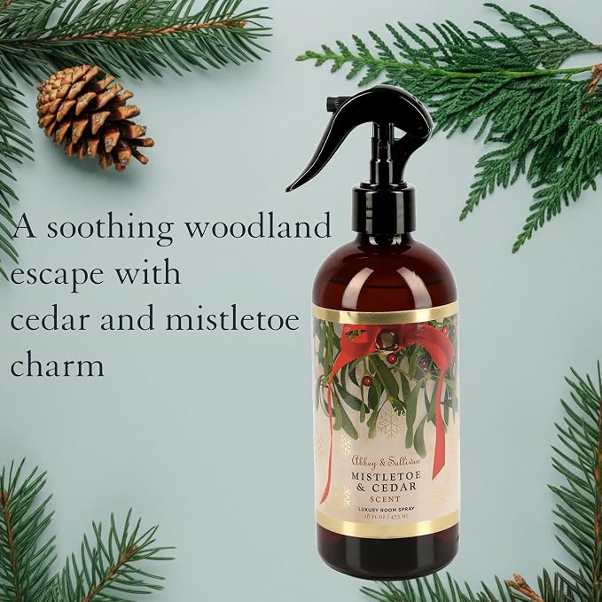 Abbey & Sullivan Room Spray, Mistletoe Cedar, 16 oz. - Image 3