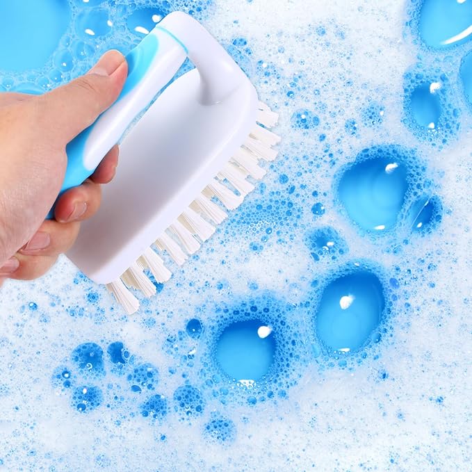 Iron-Type Laundry Brush with Handle, Lightweight Portable Cleaning Tool - Image 4