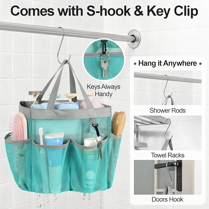 F-color Mesh Shower Caddy Portable - Image 8