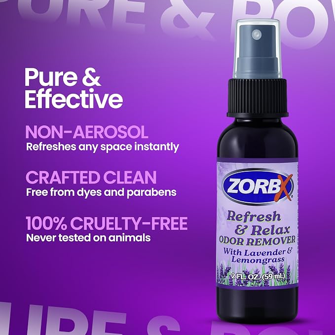ZORBX Refresh & Relax 2 Oz Odor Remover Spray - Image 9