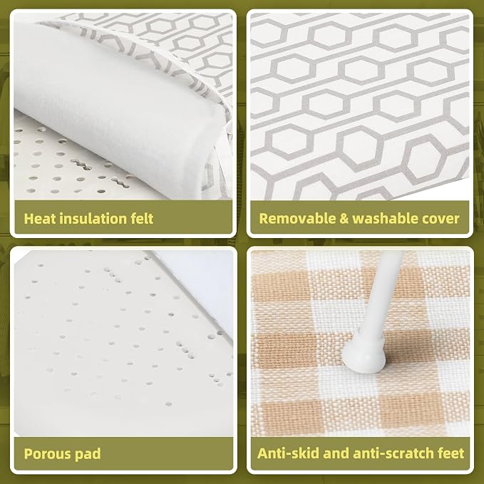 24x14in Tabletop Mini Ironing Board - Image 3