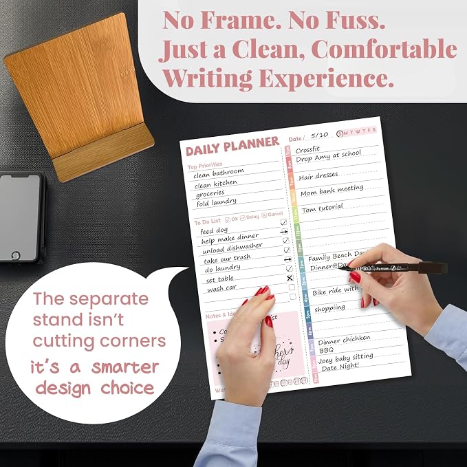 JJPRO Reusable Desktop Daily Planner - Image 5