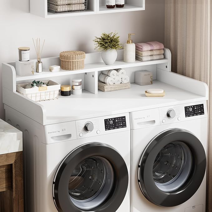 IDEALHOUSE 2-Tier Washer and Dryer Countertop by IDEALHOUSE