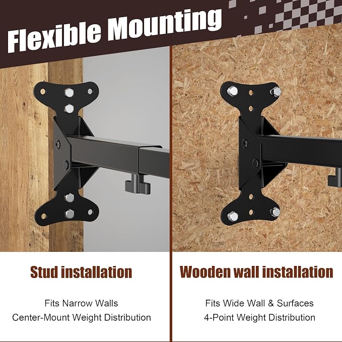 Bike Wall Mount Hanger, 2 Pack Heavy-Duty Durable Storage Garage Hook, - Image 4