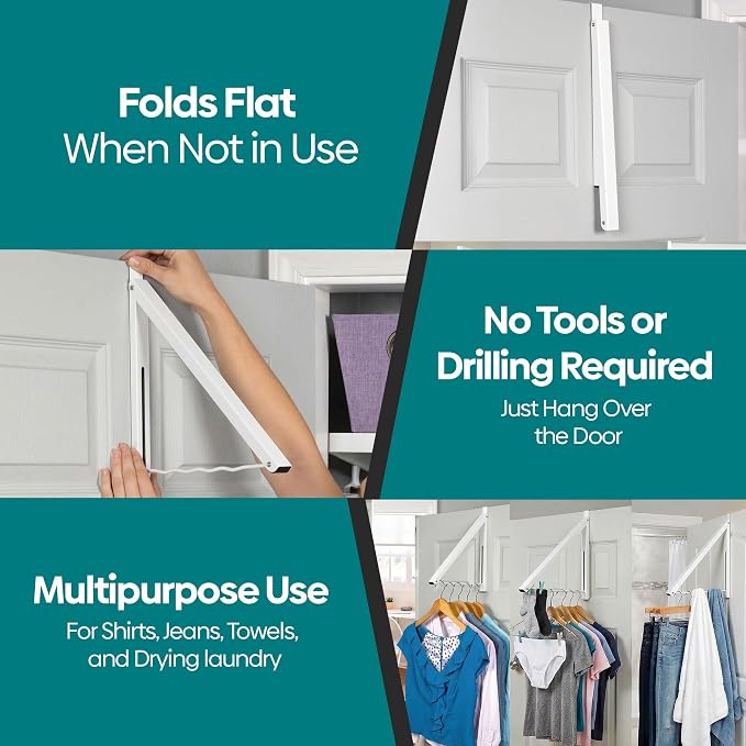 HOLDN’ STORAGE Over The Door Hanger - Image 5