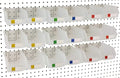Pegboard Bins – 18 Pack Clear Large by RightArrange