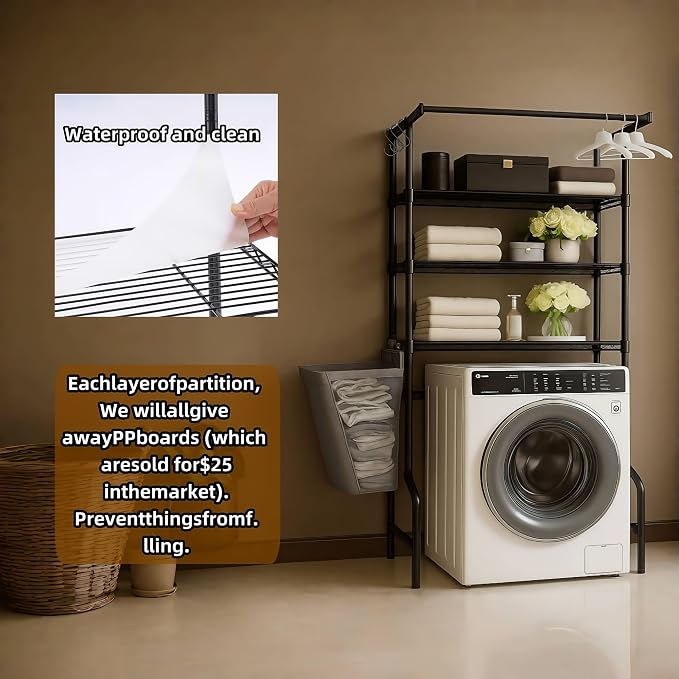 The Storage Rack Above The Washing Machine, and Refrigerator has Been Widened - Image 3