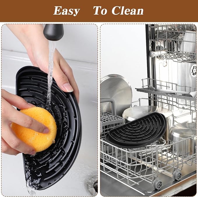 Drip Tray for Drink Dispenser Silicone Non-Slip Coffee Drip Tray Spill - Image 6