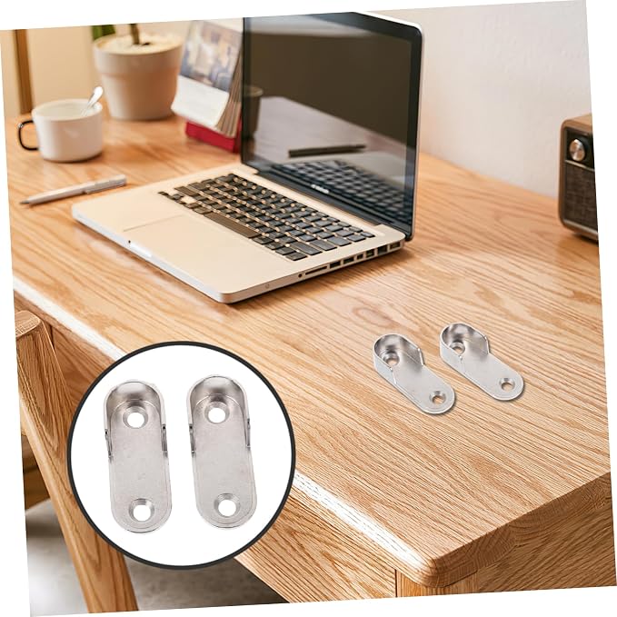 6pcs Closet Rod Holders Brackets - Image 7
