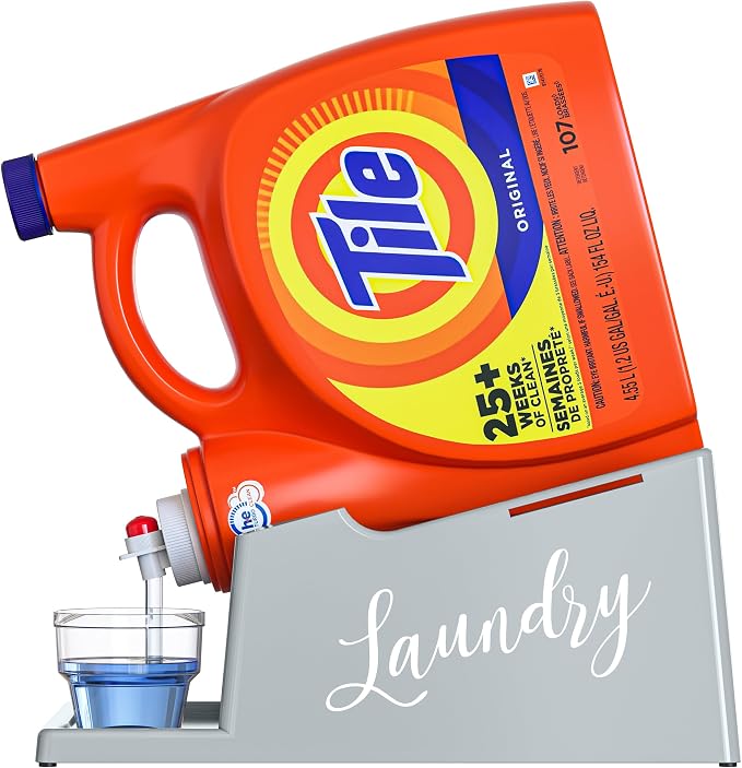 Skywin Laundry Detergent Holder Stand Organizer and Drip Tray - Image 6