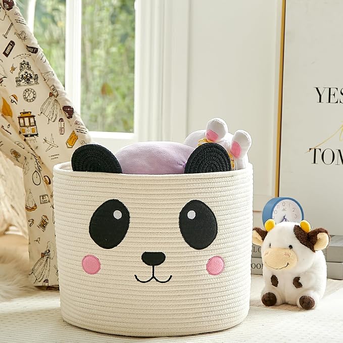 OMERAI Cotton Rope Storage Basket - Image 8