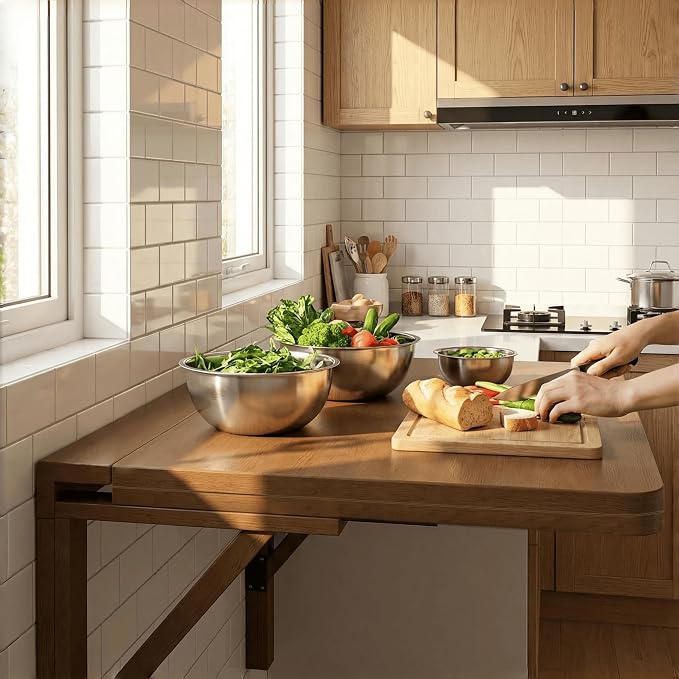 MM MELISEN Wall Mount Folding Table - Image 3