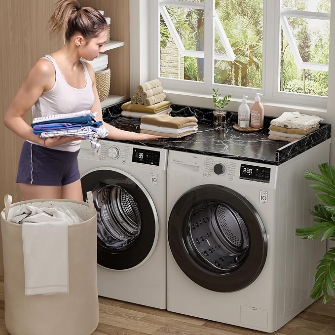 Aheaplus Washer and Dryer Countertop, Laundry Room Organization - Image 4