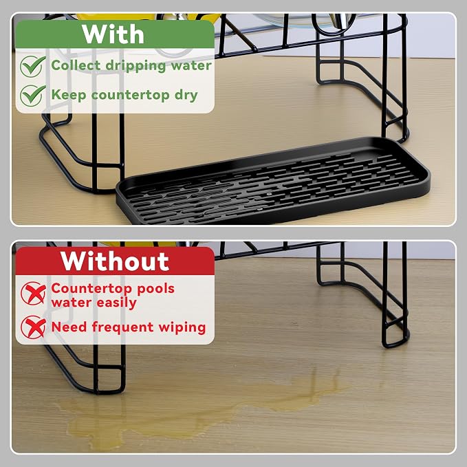 Drip Pan Compatible with Drink Dispenser, 1 Pack Silicone Tray Mat - Image 4