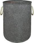 Round Laundry Basket Storage Bins Nursery Hamper Gift Baskets by VAIVUSTO