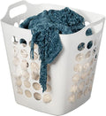 Flexible Plastic Laundry Basket by Basicwise