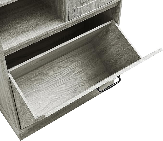68" Tall Bathroom Storage Cabinet - Image 8