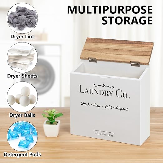 Magnetic Lint Bin for Laundry Room - Image 3