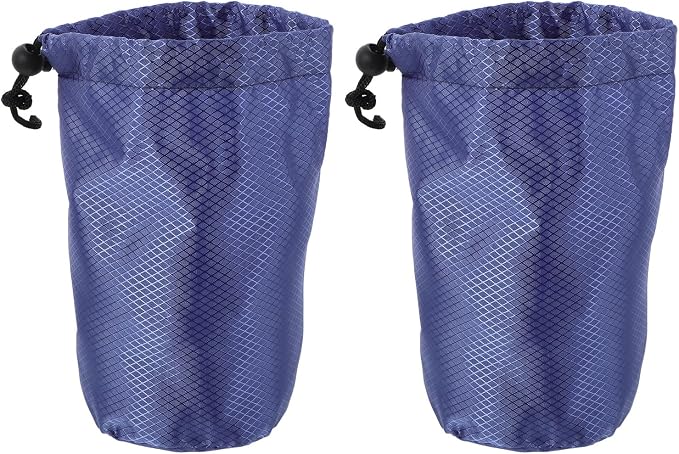 SUPVOX 2pcs Compression Storage Bags: Oxford Cloth Drawstring Stuff Sacks - Image 2