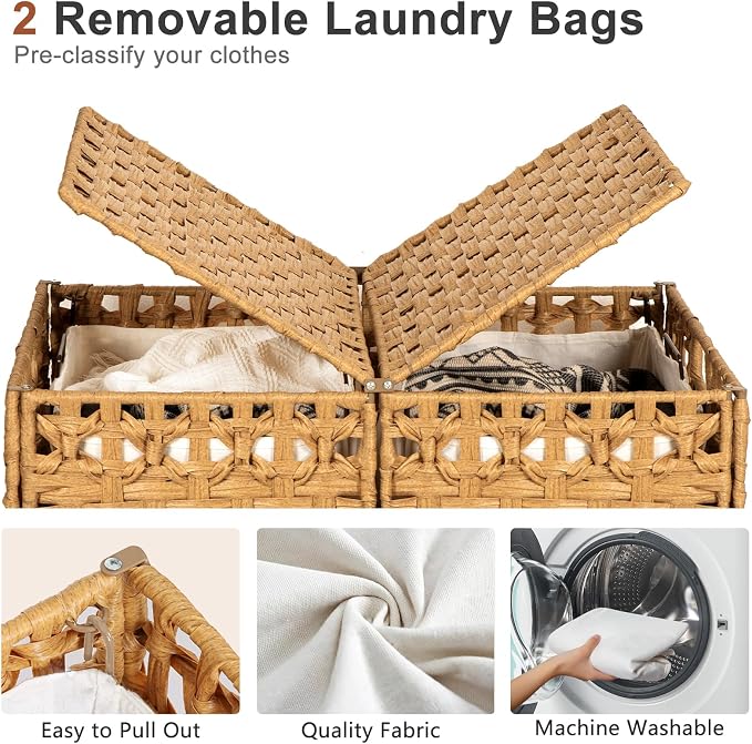 130L Foldable Laundry Hamper - Image 6