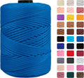 CAMAL Polypropylene Cord 3mm 185 Yards Colorful Polyester Yarn Handmade by CAMAL