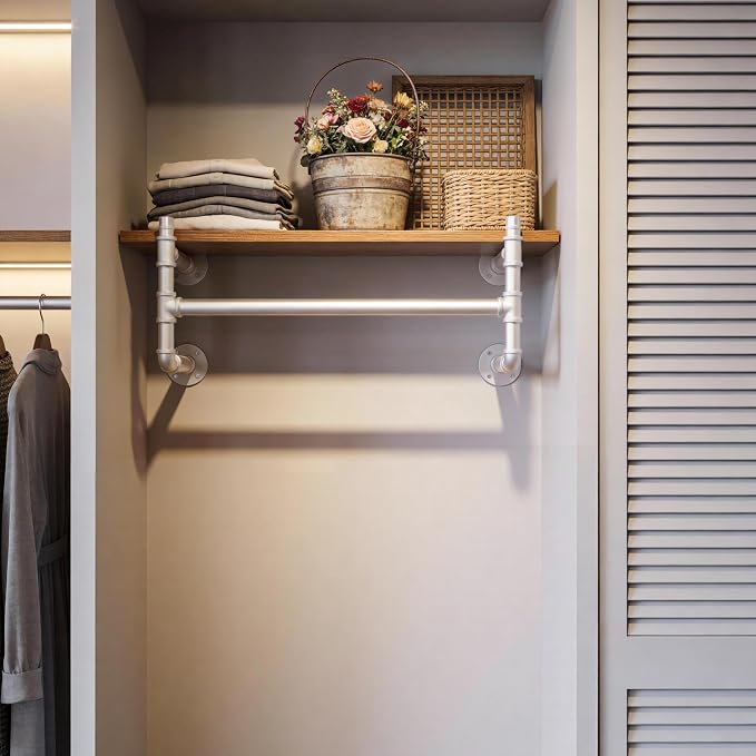 WEBI Wall Mounted Clothes Rack - Image 8