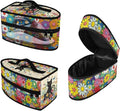 Black Cat Steam Iron Case Bag for Women Daisy Portable Protective Iron Storage by Maiyoinou