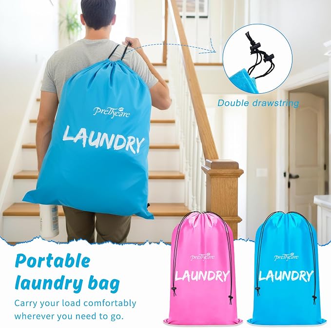 PrettyCare 2 XL Travel Laundry Bags - Image 7
