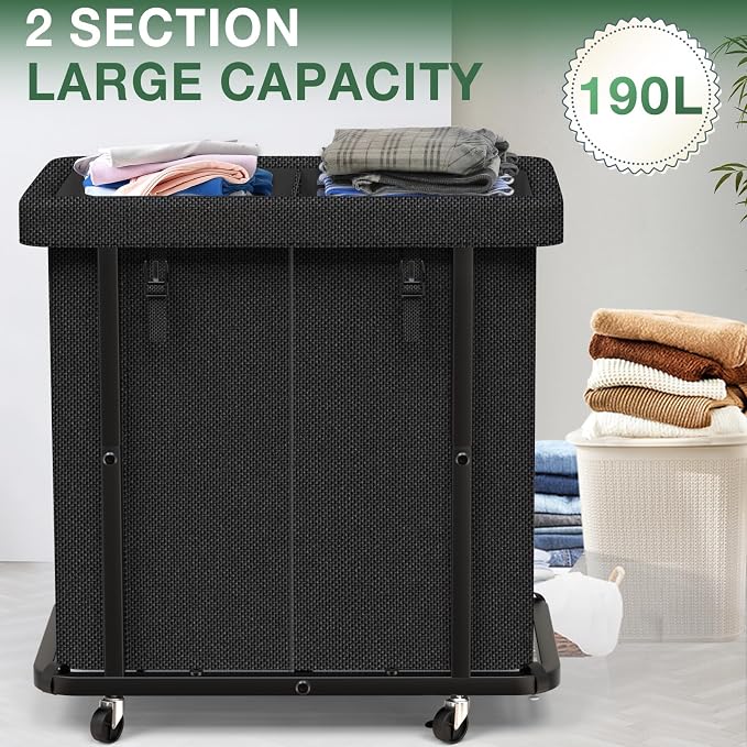 50 Gal High Grade Large Laundry Basket - Image 2