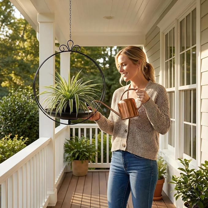 Heavy Duty Metal Hanging Planters - Image 4