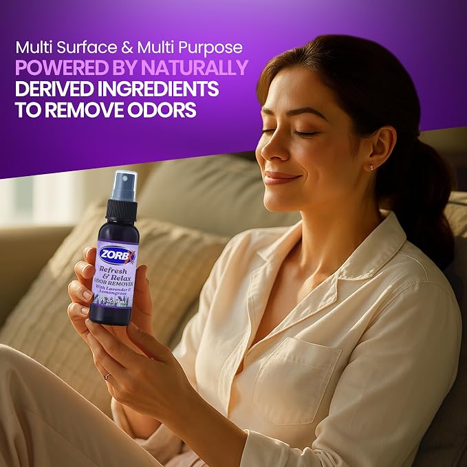 ZORBX Refresh & Relax 2 Oz Odor Remover Spray - Image 7