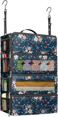 Suitcase Organizer, Travel Luggage Organizer Hanging Shelves Packing Cube by Vokelater