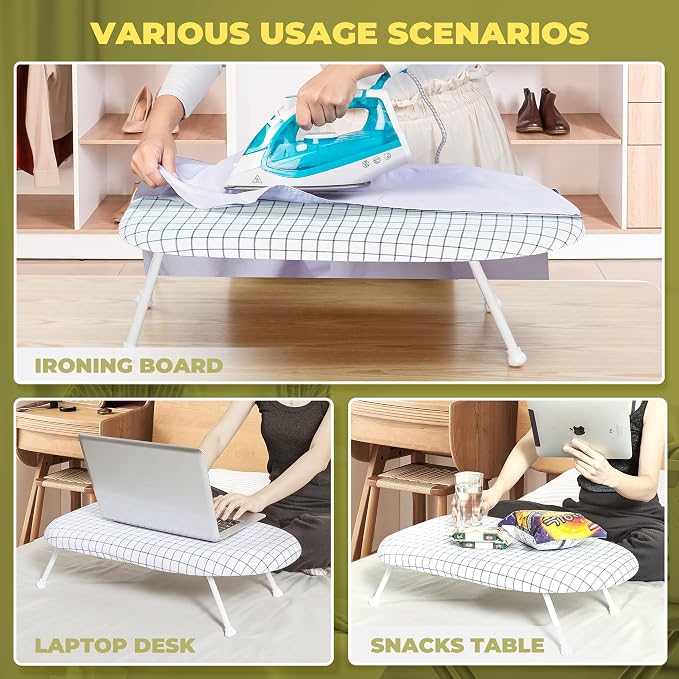 24x14in Tabletop Mini Ironing Board - Image 3