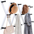 WEBI Accordion Wall Hanger, Expandable Wooden Hat Rack by WEBI